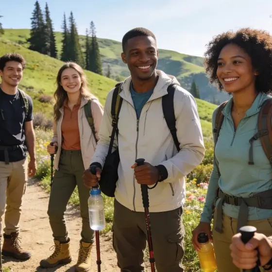 Hiking and trail